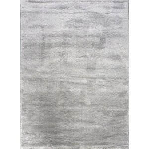 Kusový koberec Microsofty 8301 Light grey - 60x100 cm Berfin Dywany