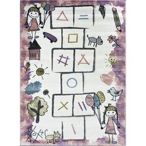 Dětský koberec Smart Kids 22923 Pink - 120x180 cm Berfin Dywany