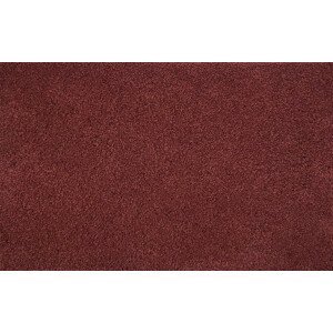 Metrážový koberec Supersoft 110 červený - Rozměr na míru s bordurou cm Tapibel