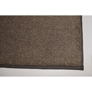 Kusový koberec Supersoft 420 hnědý - 80x150 cm Tapibel