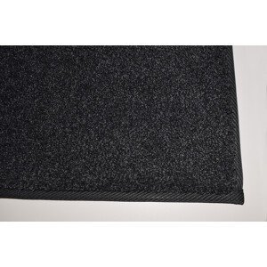 Kusový koberec Supersoft 800 černý - 80x150 cm Tapibel
