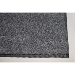 Kusový koberec Supersoft 850 tm. šedý - 80x150 cm Tapibel