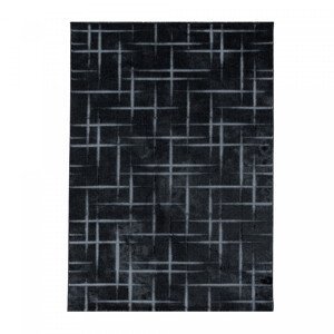 Kusový koberec Costa 3521 black - 80x150 cm Ayyildiz koberce