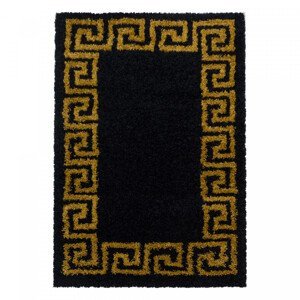Kusový koberec Hera Shaggy 3301 gold - 80x150 cm Ayyildiz koberce