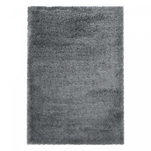 Kusový koberec Fluffy Shaggy 3500 light grey - 60x110 cm Ayyildiz koberce