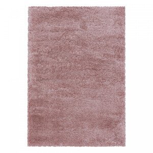 Kusový koberec Fluffy Shaggy 3500 rose - 80x150 cm Ayyildiz koberce