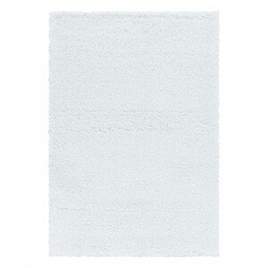 Kusový koberec Fluffy Shaggy 3500 white - 80x150 cm Ayyildiz koberce