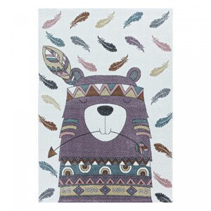 Dětský kusový koberec Funny 2104 violet - 120x170 cm Ayyildiz koberce