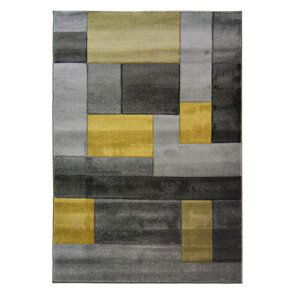 Kusový koberec Hand Carved Cosmos Ochre - 200x290 cm Flair Rugs koberce