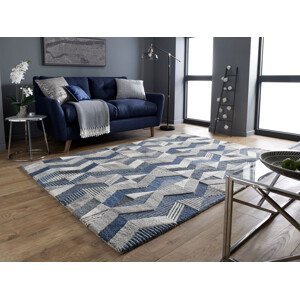 Kusový koberec Moda Asher Blue - 160x230 cm Flair Rugs koberce