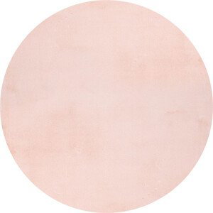 AKCE: 80x80 (průměr) kruh cm Kusový koberec Cha Cha 535 powder pink kruh - 80x80 (průměr) kruh cm Obsession koberce