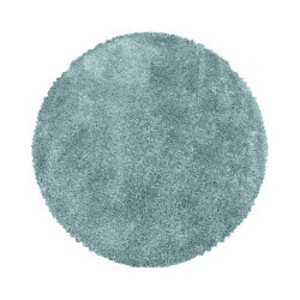 Kusový koberec Fluffy Shaggy 3500 blue kruh - 80x80 (průměr) kruh cm Ayyildiz koberce