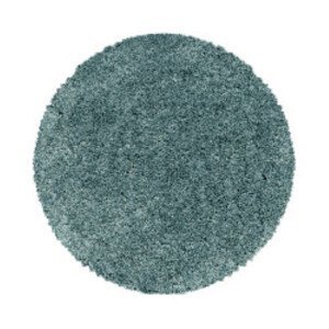 Kusový koberec Sydney Shaggy 3000 aqua kruh - 80x80 (průměr) kruh cm Ayyildiz koberce