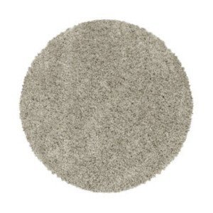 Kusový koberec Sydney Shaggy 3000 natur kruh - 120x120 (průměr) kruh cm Ayyildiz koberce