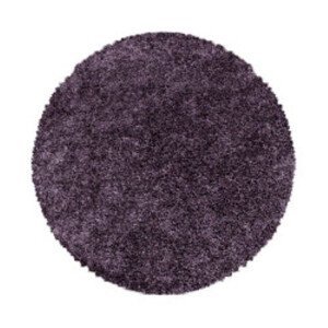 Kusový koberec Sydney Shaggy 3000 violett kruh - 160x160 (průměr) kruh cm Ayyildiz koberce