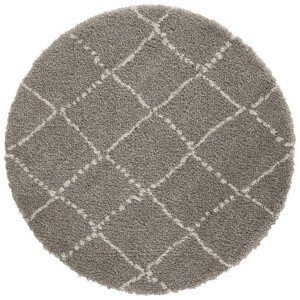 AKCE: 160x160 (průměr) kruh cm Kusový koberec Allure 102752 Grey/Cream - 160x160 (průměr) kruh cm Mint Rugs - Hanse Home koberce