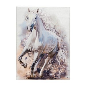 Dětský kusový koberec Torino kids 235 WHITE HORSE - 80x120 cm Obsession koberce