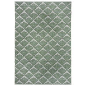 Kusový koberec Jaffa 105236 Emerald green Cream – na ven i na doma - 70x140 cm NORTHRUGS - Hanse Home koberce