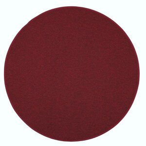 Kusový koberec Astra červená kruh - 67x67 (průměr) kruh cm Vopi koberce