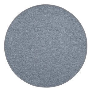 Kusový koberec Astra světle šedá kruh - 57x57 (průměr) kruh cm Vopi koberce