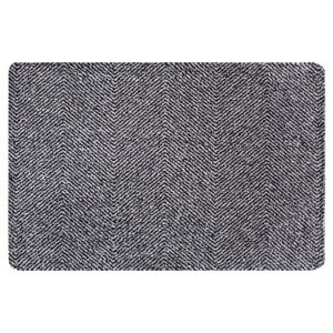 Rohožka Clean & Go 105349 Silver gray Beige Black – na ven i na doma - 45x67 cm Hanse Home Collection koberce