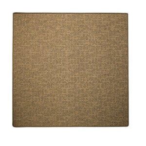 Kusový koberec Alassio zlatohnědý čtverec - 400x400 cm Vopi koberce