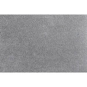 Metrážový koberec Elizabet 274 sv. šedá - Kruh s obšitím cm Spoltex koberce Liberec