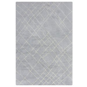 Kusový koberec Furber Alisha Fur Berber Grey/Ivory - 120x170 cm Flair Rugs koberce