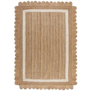 Kusový koberec Grace Jute Natural/White - 120x170 cm Flair Rugs koberce