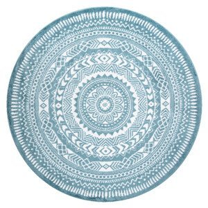 Kusový koberec Napkin blue kruh - 100x100 (průměr) kruh cm Dywany Łuszczów