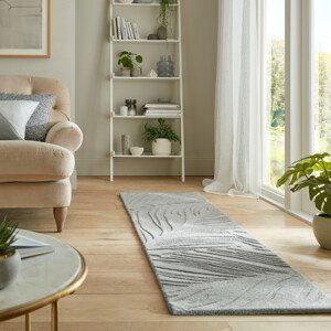 Kusový koberec Solace Lino Leaf Grey - 160x230 cm Flair Rugs koberce