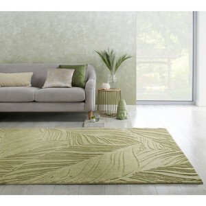 Kusový koberec Solace Lino Leaf Sage - 160x230 cm Flair Rugs koberce
