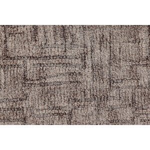 Metrážový koberec Dobro 43 hnědý - Bez obšití cm ITC