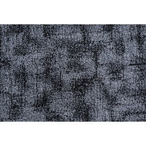 Metrážový koberec Dobro 97 tmavě šedý - Bez obšití cm ITC
