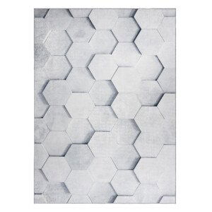 Kusový koberec ANDRE Hexagon 3D 1180 - 80x150 cm Dywany Łuszczów