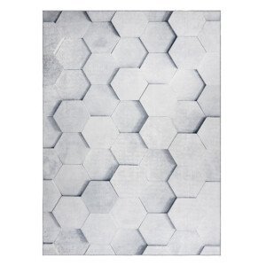 Kusový koberec ANDRE Hexagon 3D 1180 - 120x170 cm Dywany Łuszczów