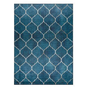 Kusový koberec ANDRE Maroccan trellis 1181 blue - 80x150 cm Dywany Łuszczów