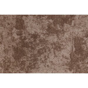 Metrážový koberec Panorama 44 tmavě hnědý - Bez obšití cm Associated Weavers koberce