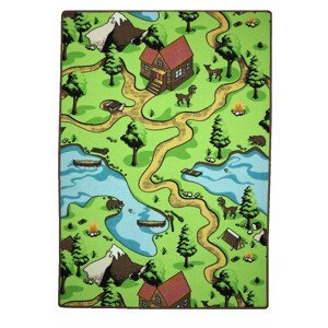 Dětský kusový koberec  Aljaška 5229 - 95x200 cm Ideal