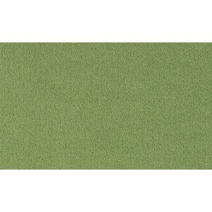 Metrážový koberec Bingo 4H17 zelený - S obšitím cm Vorwerk