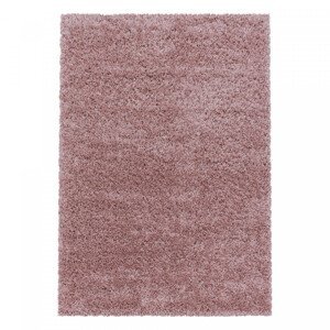 AKCE: 80x150 cm Kusový koberec Sydney Shaggy 3000 rose - 80x150 cm Ayyildiz koberce
