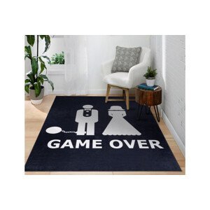Kusový koberec Bambino 2104 Game Over black - 120x170 cm Dywany Łuszczów