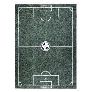 Dětský kusový koberec Bambino 2138 Football green - 80x150 cm Dywany Łuszczów