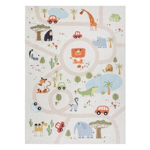 Dětský kusový koberec Bambino 1165 Zoo - 80x150 cm Dywany Łuszczów