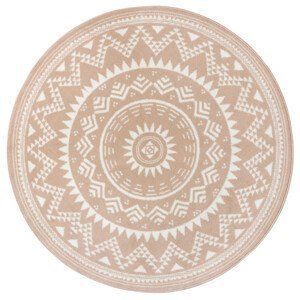 Kusový koberec Celebration 105505 Valencia Ivory kruh - 140x140 (průměr) kruh cm Hanse Home Collection koberce