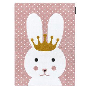 Dětský kusový koberec Petit Bunny pink - 140x190 cm Dywany Łuszczów