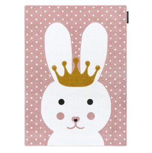 Dětský kusový koberec Petit Bunny pink - 200x290 cm Dywany Łuszczów