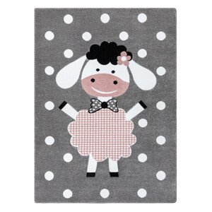 Dětský kusový koberec Petit Dolly sheep grey - 140x190 cm Dywany Łuszczów
