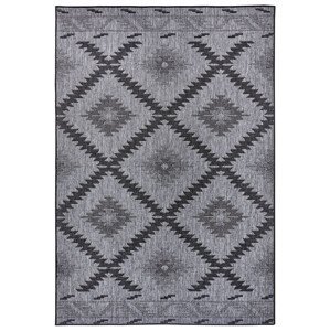 Kusový koberec Twin Supreme 105459 Malibu Night Silver – na ven i na doma - 80x350 cm NORTHRUGS - Hanse Home koberce