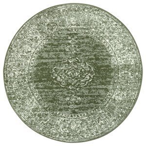 Kusový koberec Gloria 105519 Green kruh - 160x160 (průměr) kruh cm Hanse Home Collection koberce